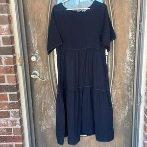 calme midi babydoll  Dress!  Medium